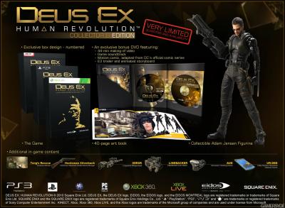 Коллекционное издание Deus Ex: Human Revolution