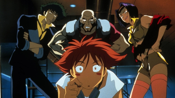 Кадр из аниме "Ковбой Бибоп" Ковбой Бибоп, Cowboy Bebop, anime, scifi, action, аниме