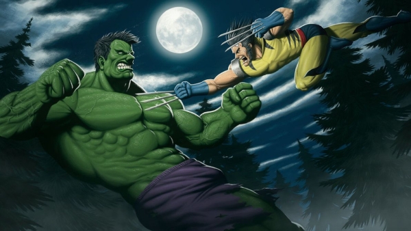 Халк против Росомахи