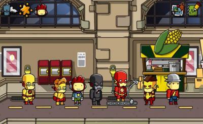 Платформер с героями DC Comics