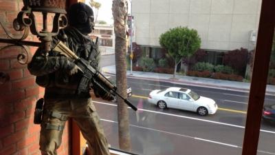 Ghost из Call of Duty против полиции L.A.