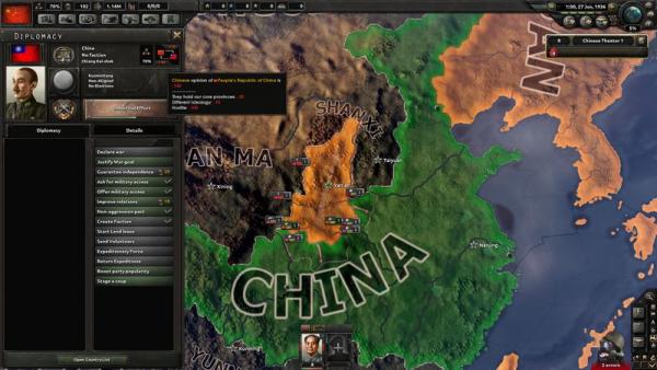Hearts of Iron IV и китайская гражданская война