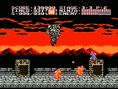 Ninja Gaiden II: The Dark Sword of Chaos (NES)