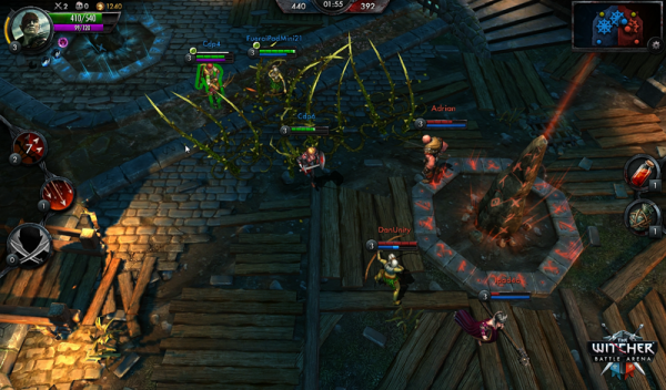 Подробности о The Witcher: Battle Arena