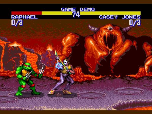 Teenage Mutant Ninja Turtles: Tournament Fighters (Genesis)