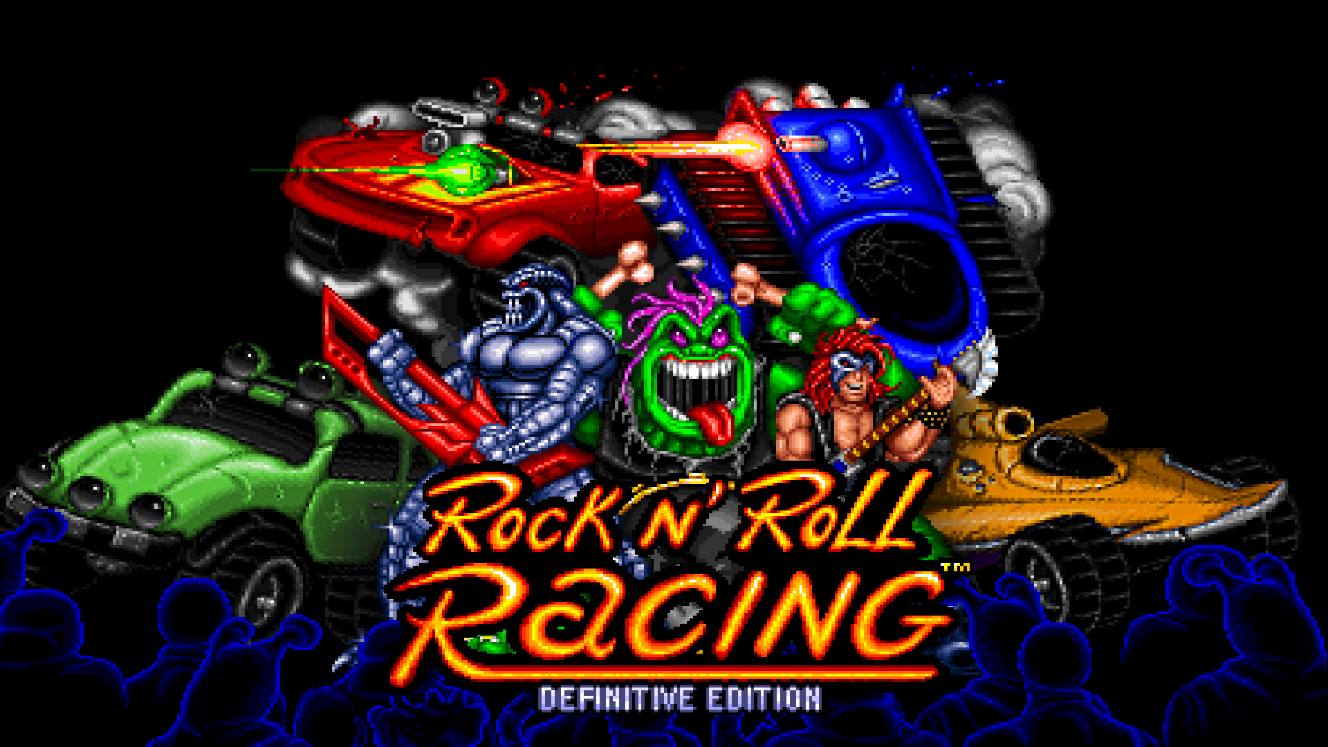 Рок гонки игры. Rock n Roll Racing Sega Mega Drive. Рок-н-ролл рейсинг сега. Rock n Roll Racing 1993. Blizzard Rock n Roll Racing.