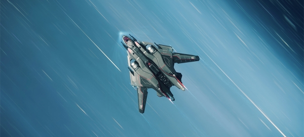 скриншот, Star Citizen, космический корабль