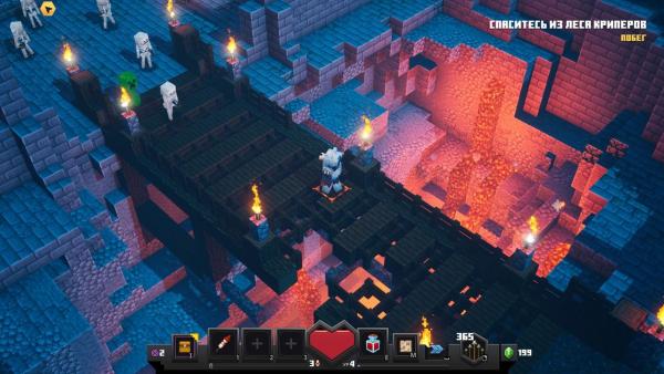 Обзор Minecraft Dungeons