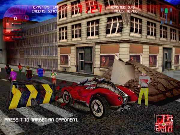 Обзор Carmageddon: The Death Race 2000