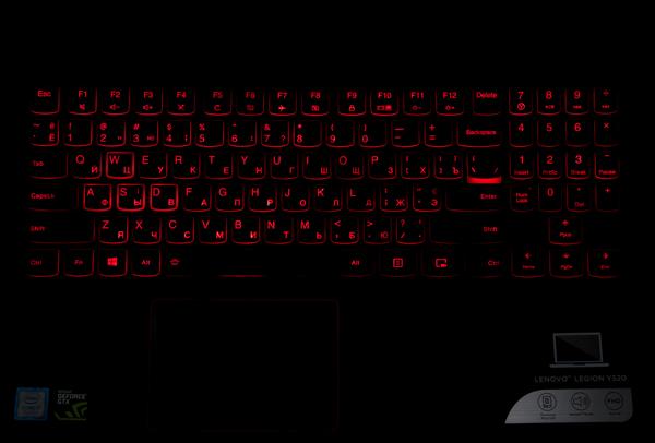 Обзор ноутбука Lenovo Legion Y520