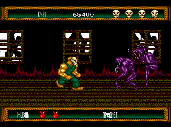 Обзор Splatterhouse 2