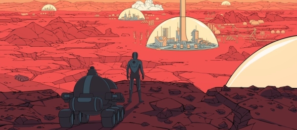 Арт к Surviving Mars Surviving Mars, art