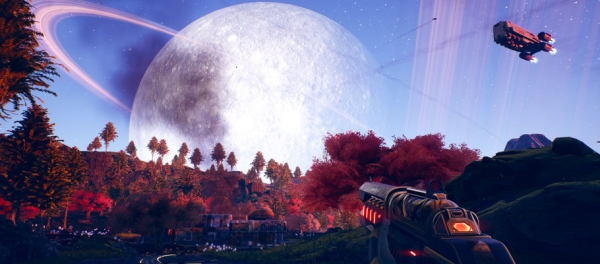 Арт к игре The Outer Worlds The Outer Worlds, арт, игра, фантастика