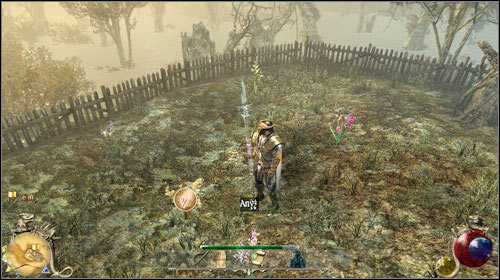 Полное прохождение Two Worlds 2: Старое заклинание, Сад Налии и растение аниса 