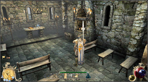 Полное прохождение Two Worlds 2: Свитки Гарадела, За Айданом, В катакомбы, Пропавший охотник