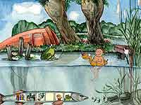 Оскар-путешественник и озерные жители