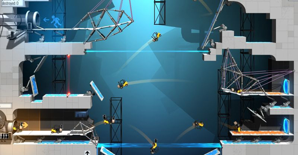 Bridge Constructor Portal – пополнение во вселенной Half-Life