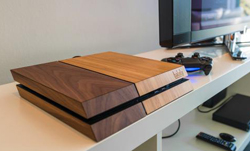 PlayStation 4 в деревянном корпусе