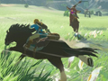 The Legend of Zelda: Breath of the Wild с лошадками